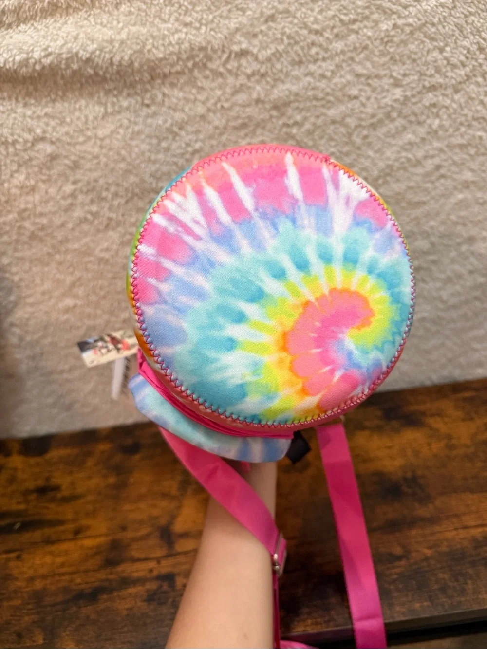 Simply Southern Large Water Bottle Tie Dye Sleeve Strap 1 Gal Jug Drinking NEW